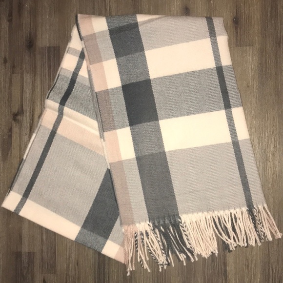 J. Crew Accessories - J Crew Flannel Scarf/Pashmina